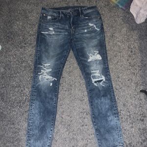 Men’s American eagle next level air flex skinny jeans size 34x32